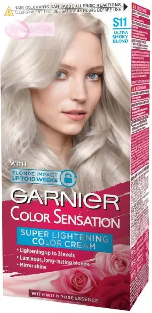 Garnier Color Sensation Трайна боя за коса, S11 Ultra Smoky Blond