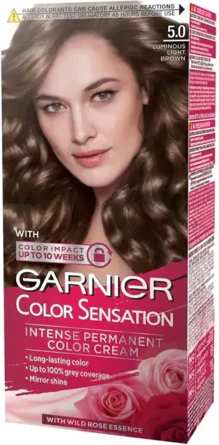 Garnier Color Sensation Трайна боя за коса, 5.0 Luminous light Brown