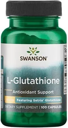 Swanson L-Glutathione Л-глутатион 100 мг x100 капсули