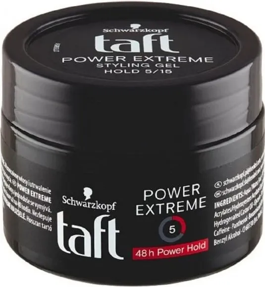 Taft Power Extreme Гел за коса с екстремна фиксация 250 мл