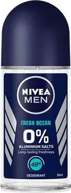 Nivea Men Fresh Ocean Дезодорант рол-он против изпотяване за мъже 50 мл