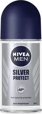 Nivea Men Silver Protect Антиперспирант рол-он против изпотяване за мъже 50 мл