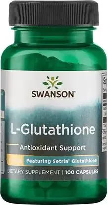 Swanson L-Glutathione Л-глутатион 100 мг x100 капсули