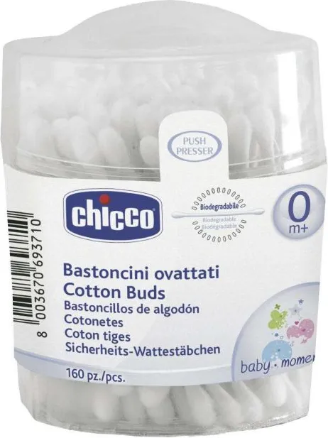 Chicco клечки за уши х160 бр