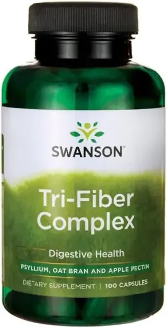 Swanson Tri-Fiber Complex Комплекс 3 фибри х 100 капсули