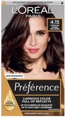 L’Oreal Preference Трайна боя за коса 4.15 Caracas