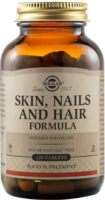 Solgar Skin, Nails and Hair Formula За коса, кожа и нокти x120 таблетки