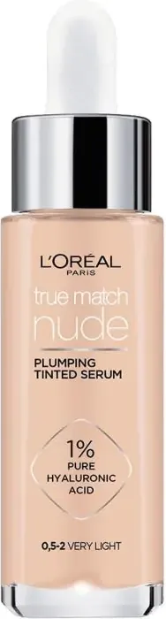 L’Oreal True Match Тониращ серум за лице с хиалуронова киселина, цвят 0.5-2 Very Light 30 мл