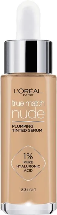 L’Oreal True Match Тониращ серум за лице с хиалуронова киселина, цвят 2-3 Light 30 мл