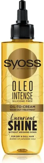 Syoss Oleo Intense Течна маска за суха коса без блясък 200 мл