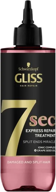 Gliss 7sec Express Repair Treatment Експресна маска за увредена и цъфтяща коса 200 мл