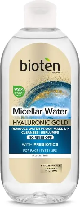 Bioten Hyaluronic Gold Мицеларна вода 400 мл