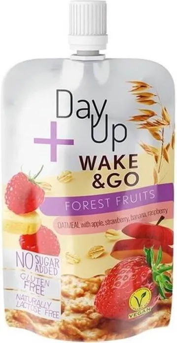 DayUp Wake&Go Forest Fruit Пауч овесена закуска с горски плодове 120 г