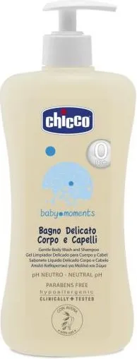 Chicco Baby Moments Corpo e Capelli Шампоан за коса и тяло 500 мл Artsana Italia