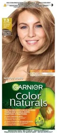 Garnier Color Naturals Трайна боя за коса 7.3 Natural Golden Blonde