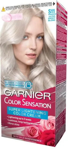 Garnier Color Sensation Трайна боя за коса, S11 Ultra Smoky Blond