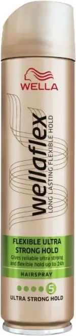 Wella Wellaflex Flexible Ultra Strong Hold Лак за коса за ултра силна фиксация 5 250 мл Procter&Gamble