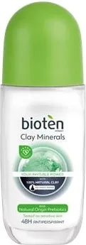 Bioten Clay Minerals Дезодорант рол-он против изпотяване с минерали 50 мл