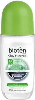 Bioten Clay Minerals Дезодорант рол-он против изпотяване с минерали 50 мл
