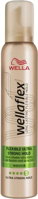 Wella Wellaflex Flexible Ultra Strong Hold Пяна за коса за ултра силна фиксация 5 200 мл Procter&Gamble