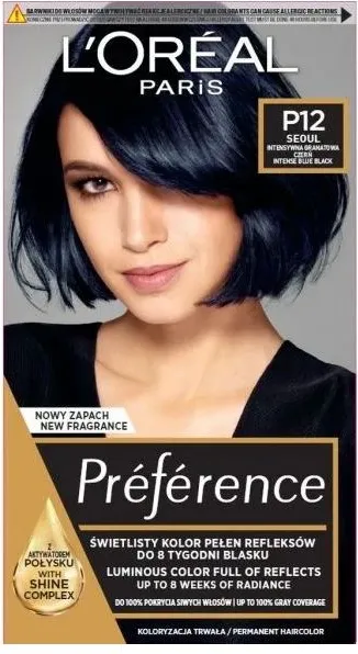 L’Oreal Preference Трайна боя за коса P12 Seoul