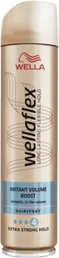 Wella Wellaflex Instant Volume Boost Лак за коса за мигновен обем със силна фиксация 4 250 мл Procter&Gamble