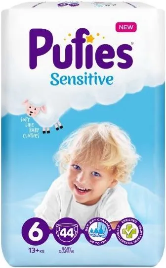 Пелени Pufies Sensitive 6 Extra Large 44 бр