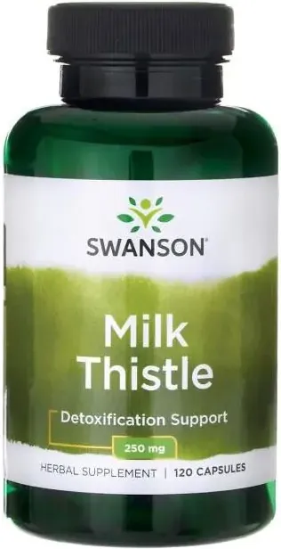 Swanson Milk Thistle Бял трън 500 мг х120 капсули