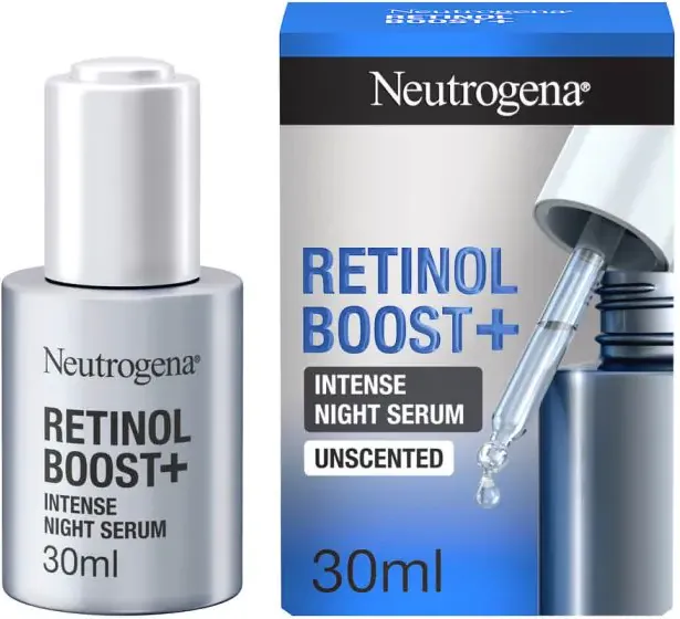 Neutrogena Retinol Boost+ Интензивен нощен серум за лице 30 мл