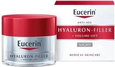 Eucerin Hyaluron-Filler + Volume-Lift Нощен крем за лице 50 мл