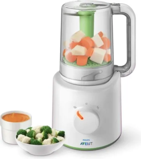 Комбиниран уред за готвене на пара и блендер 2в1 Philips Avent SCF870/22