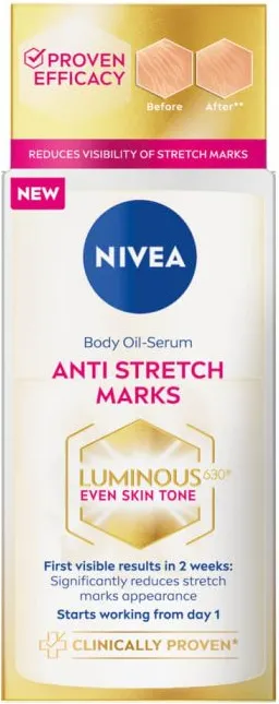 Nivea Luminous630 Anti-Stretch Marks Олио-серум против стрии 100 мл