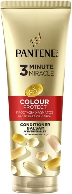 Pantene Pro-V Colour Protect 3 Minute Miracle Балсам за боядисана коса 220 мл