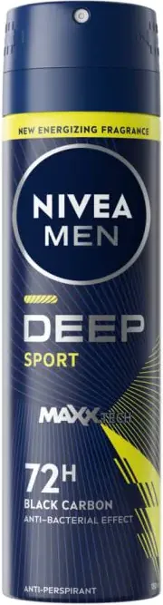 Nivea Men Deep Sport Дезодорант против изпотяване за мъже 150 мл