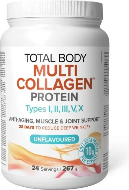 Natural Factors Total Body Multi Collagen Mулти колаген - говежди, рибешки и пилешки 267 гр