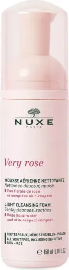 Nuxe Very Rose Нежна почистваща пяна 150 мл