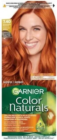 Garnier Color Naturals Трайна боя за коса 7.4 Passionate Copper