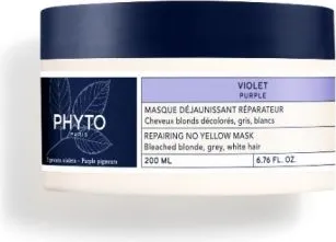 Phyto Purple Маска за коса за неутрализиране на жълти нюанси 200 мл