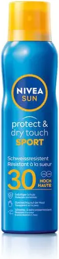 Nivea Sun Protect & Dry Touch Слънцезащитен охлаждащ спрей-мист за тяло SPF30 200 мл