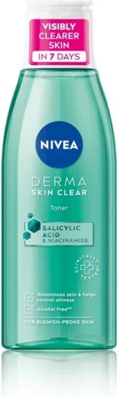 Nivea Derma Skin Clear Тоник за лице 200 мл