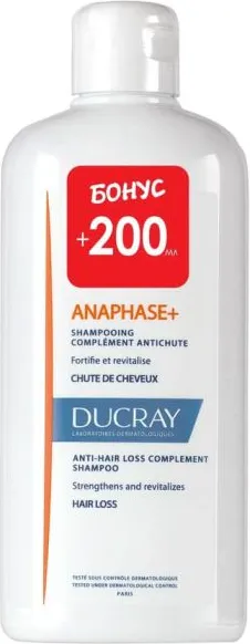 Ducray Anaphase+ Стимулиращ шампоан против косопад 400 мл