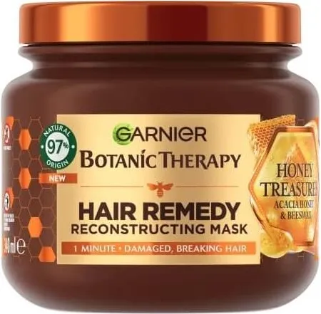 Garnier Botanic Therapy Hair Remedy Honey Treasures Маска за увредена коса 340 мл