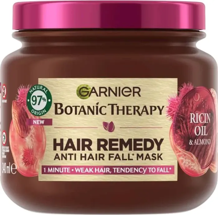 Garnier Botanic Therapy Hair Remedy Ricin Oil&Almond Маска за слаба коса 340 мл