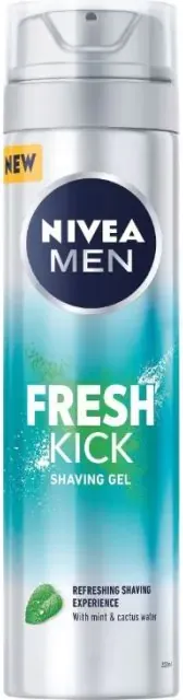 Nivea Men Fresh Kick Гел за бръснене 200 мл