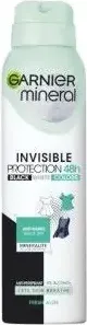 Garnier Mineral Invisible 48h Fresh Дезодорант спрей против изпотяване за жени 150 мл