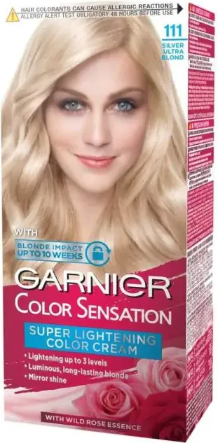 Garnier Color Sensation Трайна боя за коса, 111 Silver Ultra Blond