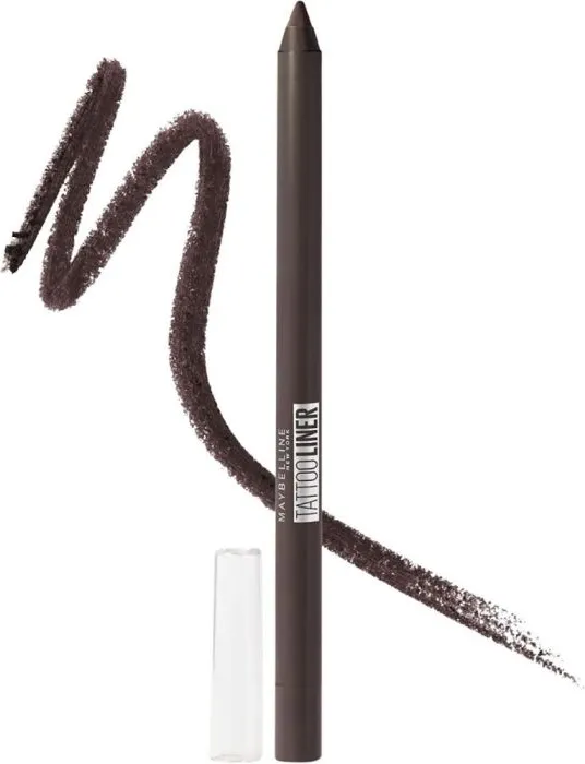 Maybelline Tattoo Liner Водоустойчив молив за очи с издръжливост до 36 часа, цвят 910 Bold Brown