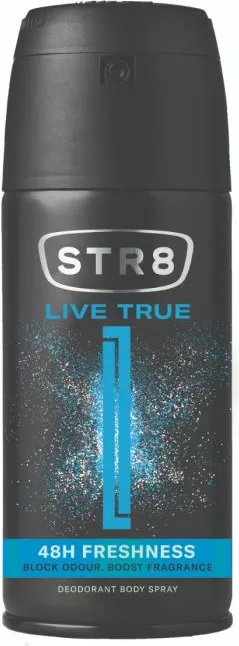 STR8 Live True Освежаващ дезодорант спрей за мъже 150 мл