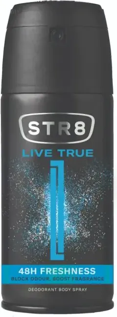 STR8 Live True Освежаващ дезодорант спрей за мъже 150 мл