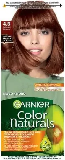 Garnier Color Naturals Трайна боя за коса 4.5 Mahogany